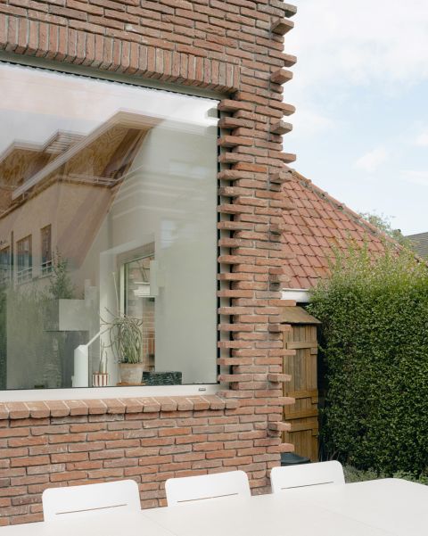 Monsieur Pascal Architectes, MPA, Photograph Jeroen Verrecht, Bruxelles, Maison, Extension, Ossature bois, Briques, Circularité